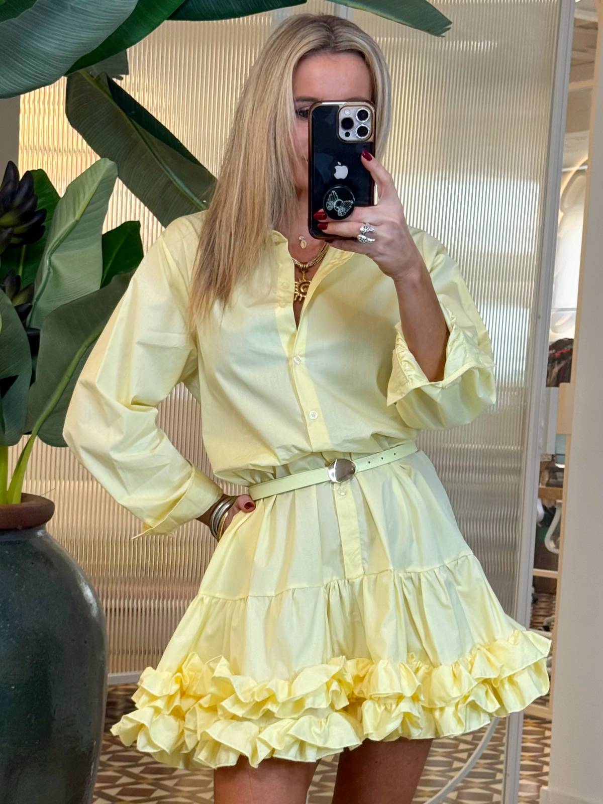 VESTIDO YERUPA AMARILLO