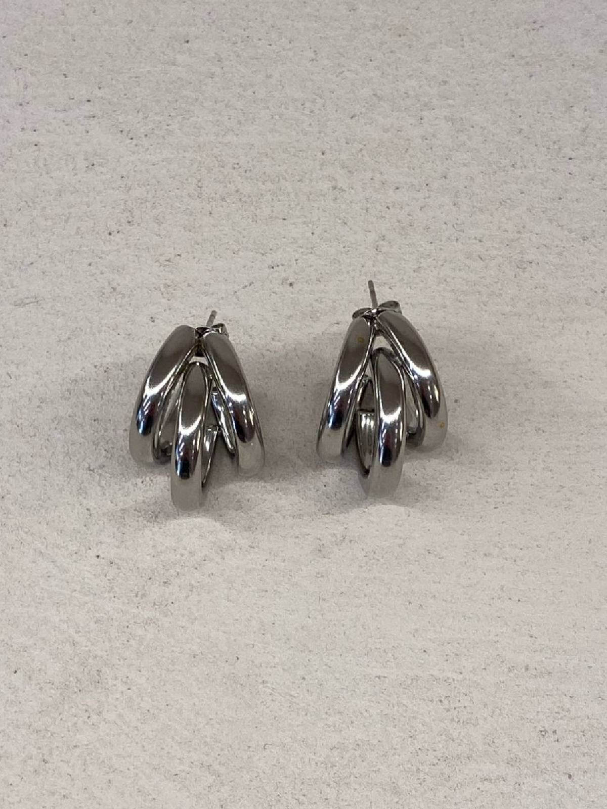 PENDIENTES ZENIT PLATA